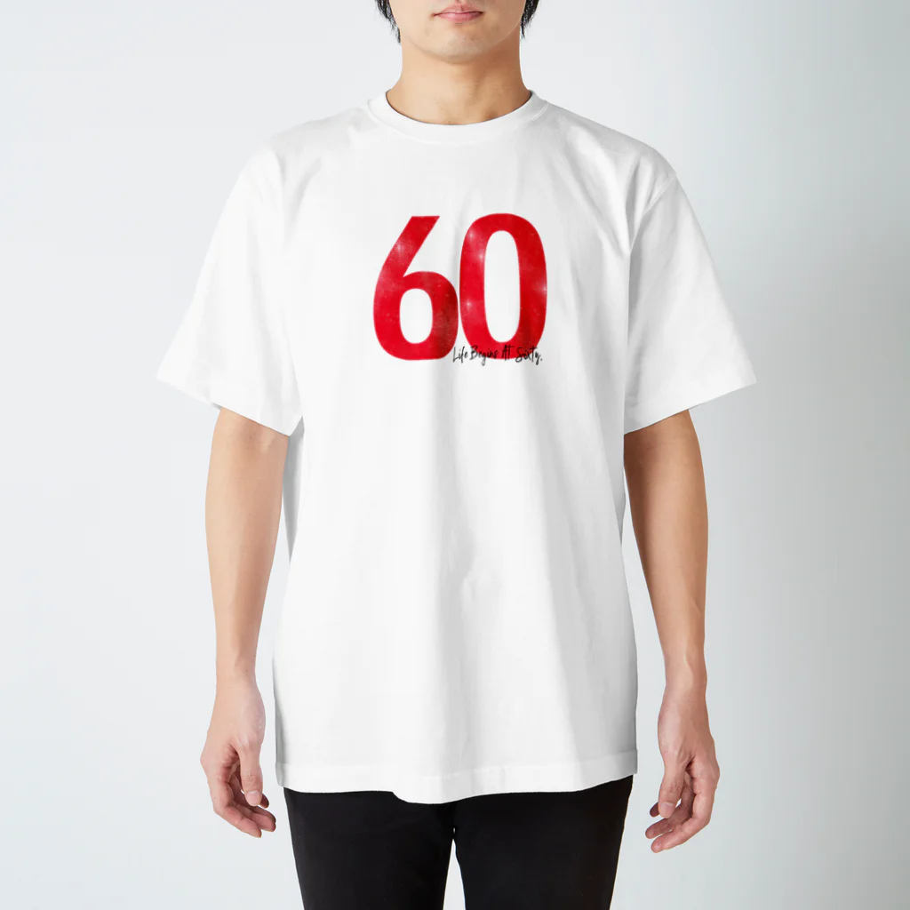 Retoro_timeの祝還暦〜人生は60歳から始まる Regular Fit T-Shirt