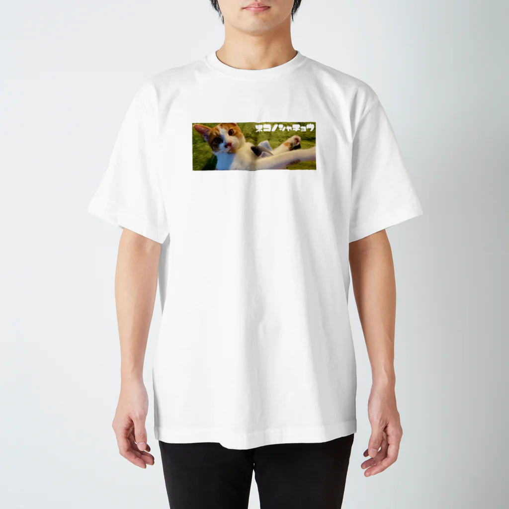 ねこの社長のうなぎちゃんと社長（キトン） Regular Fit T-Shirt