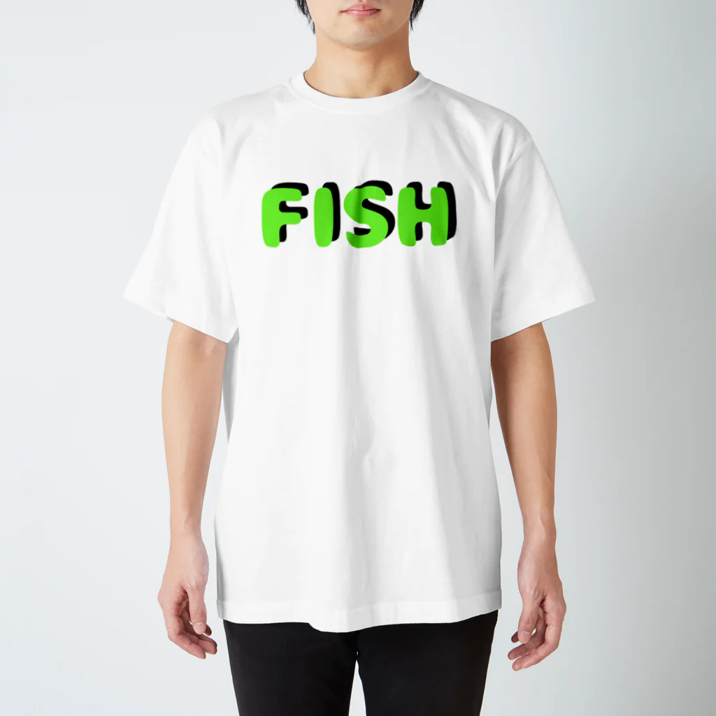 傘さんのFISH  スタンダードTシャツ