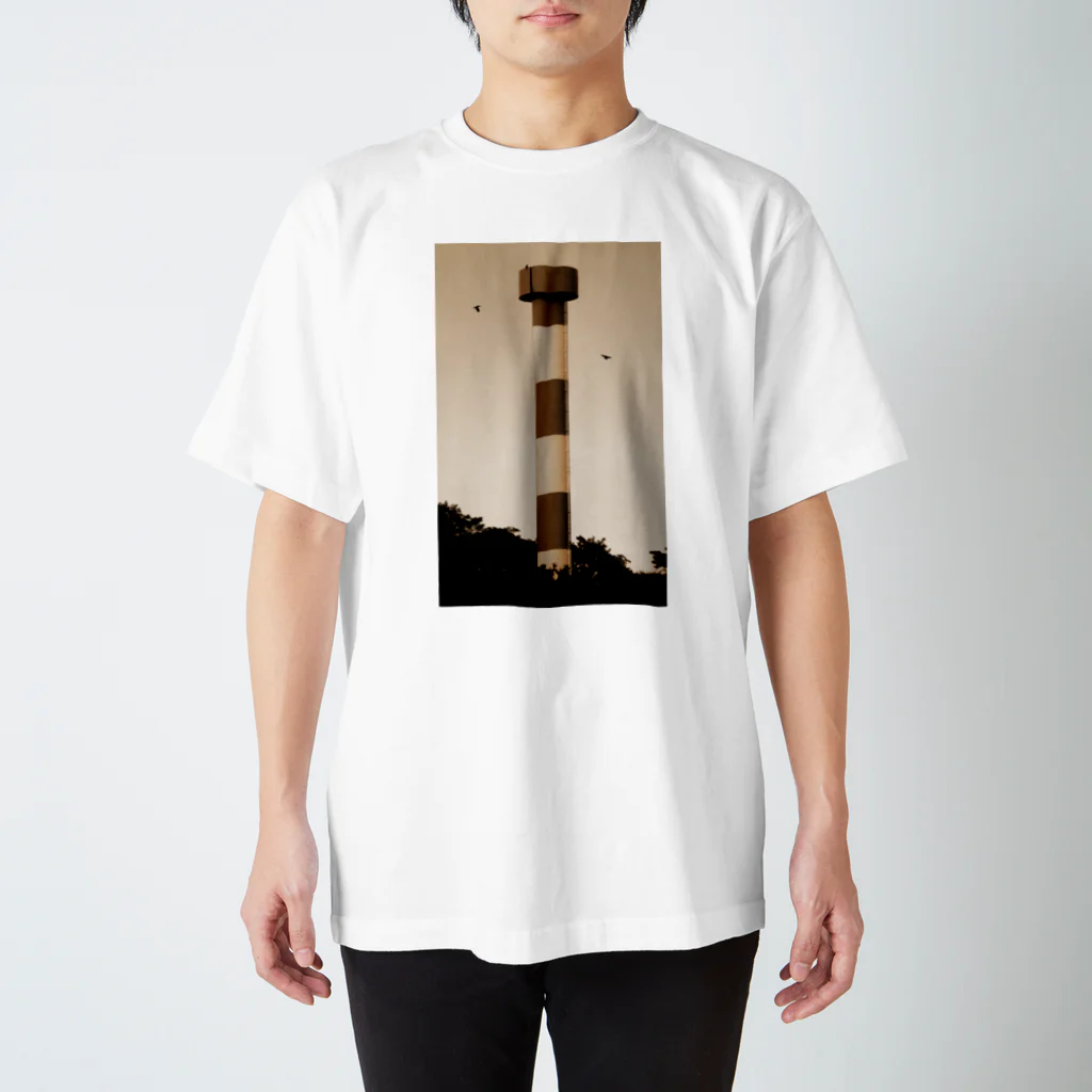 PHLOGISTON-76 SHOPのWater Tower 03 スタンダードTシャツ