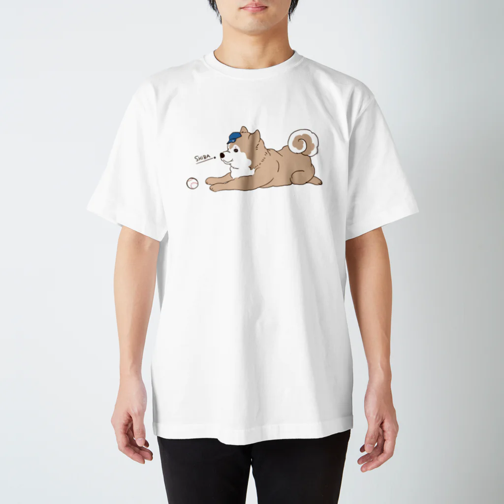 yokohama_hoshiのしばちゃん Regular Fit T-Shirt