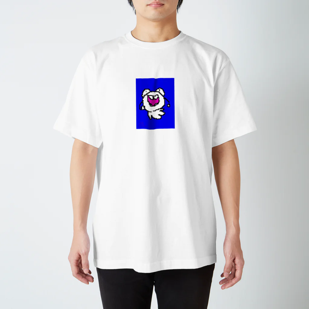 OUSHIのドット宇宙人 スタンダードTシャツ