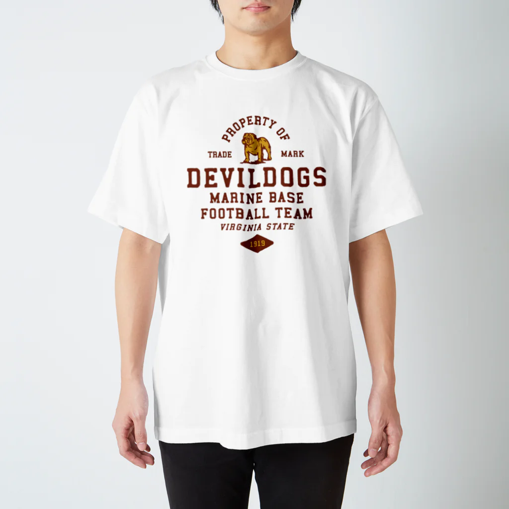 Bunny Robber GRPCのDEVILDOGS_1919 Regular Fit T-Shirt