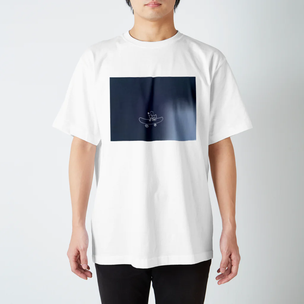 シルクアンドレッドのスケボークッキーちゃん Regular Fit T-Shirt