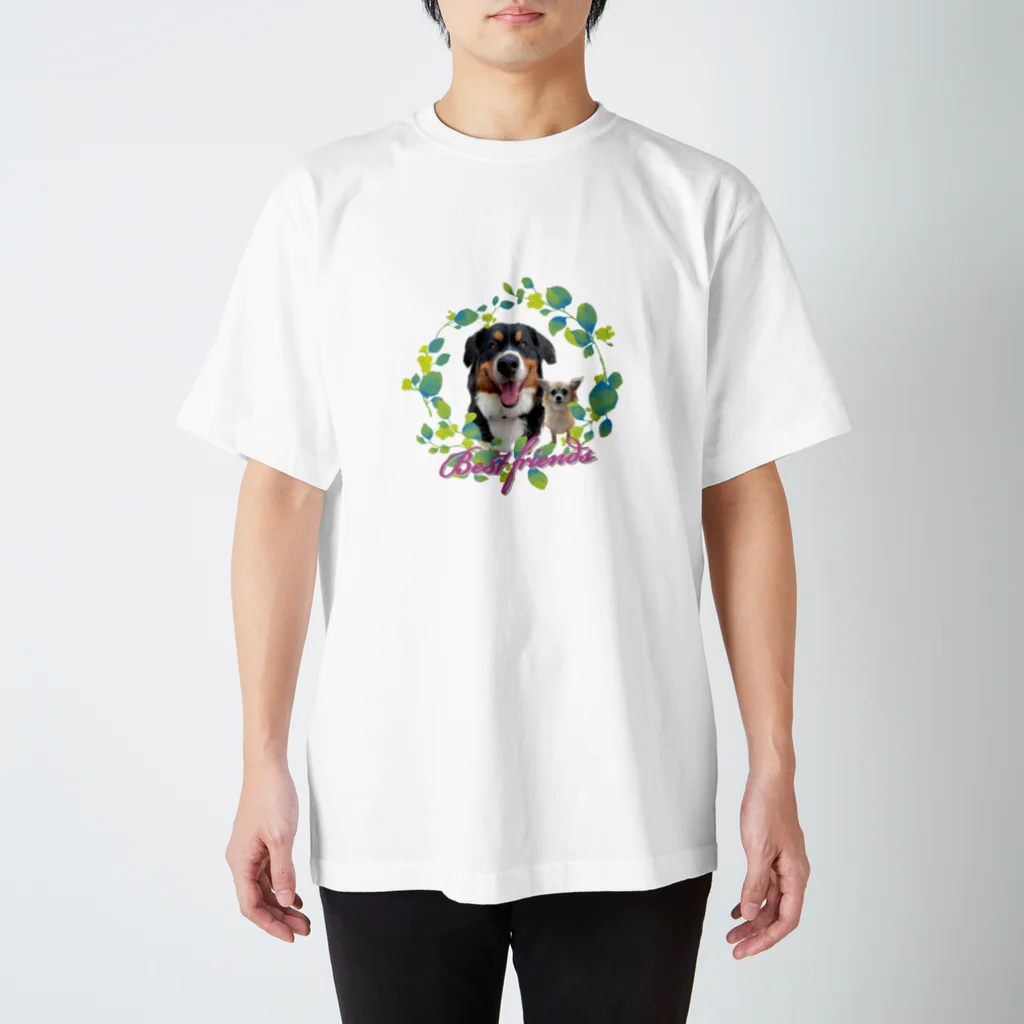 Linlin Houseのチワバニちゃん(ダブルトーン) Regular Fit T-Shirt