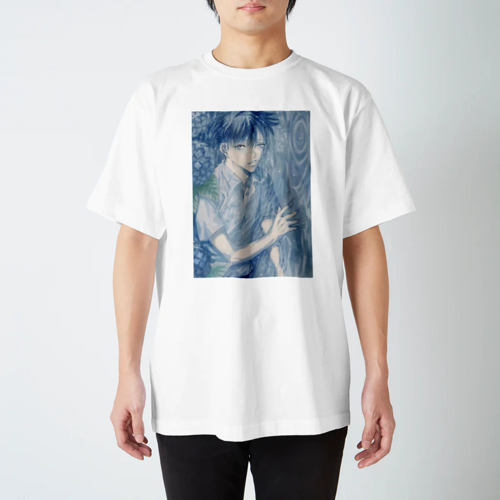 なと　瀬川なつこの透明感のあるアクキー（美少年） スタンダードTシャツ