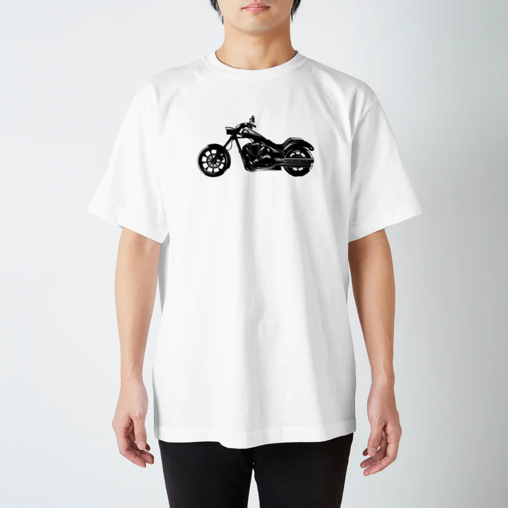 加藤 光雲のMotorcycle Regular Fit T-Shirt