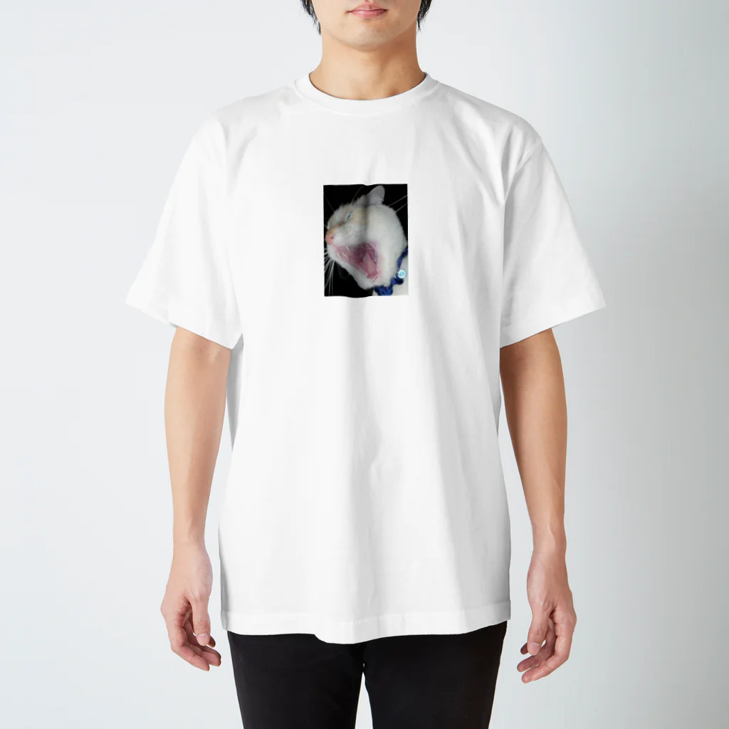 藤井猫のフォグ　あくび スタンダードTシャツ