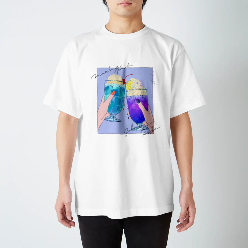 タキノユキ👾のmarine punch & galaxy soda スタンダードTシャツ