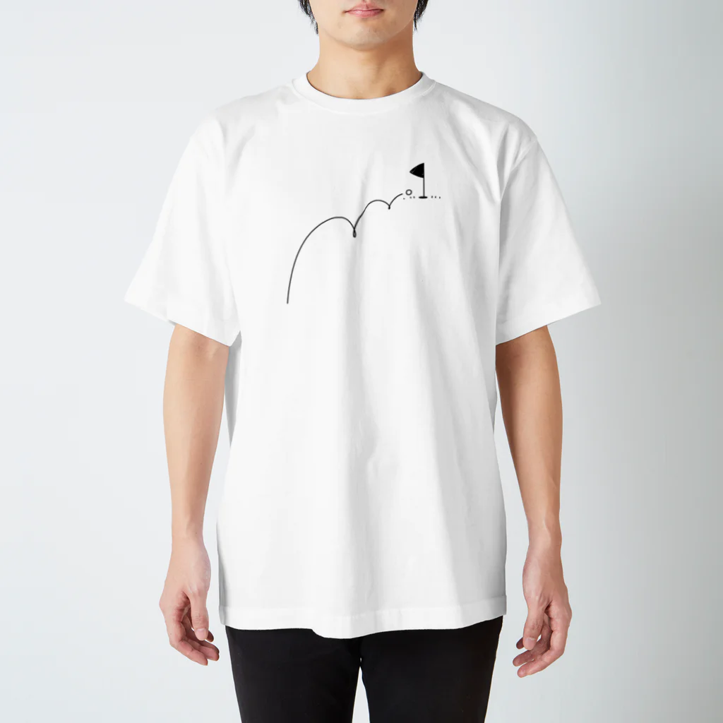 イラスト MONYAAT のホールインワン　ゴルフTシャツ Regular Fit T-Shirt