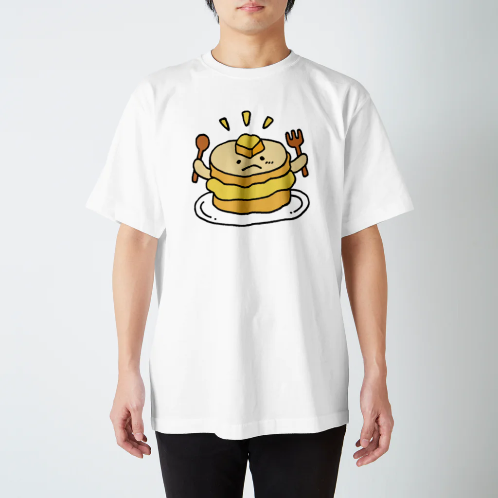 ふしぎないきものHenTipueの#31 PAN CAKE スタンダードTシャツ