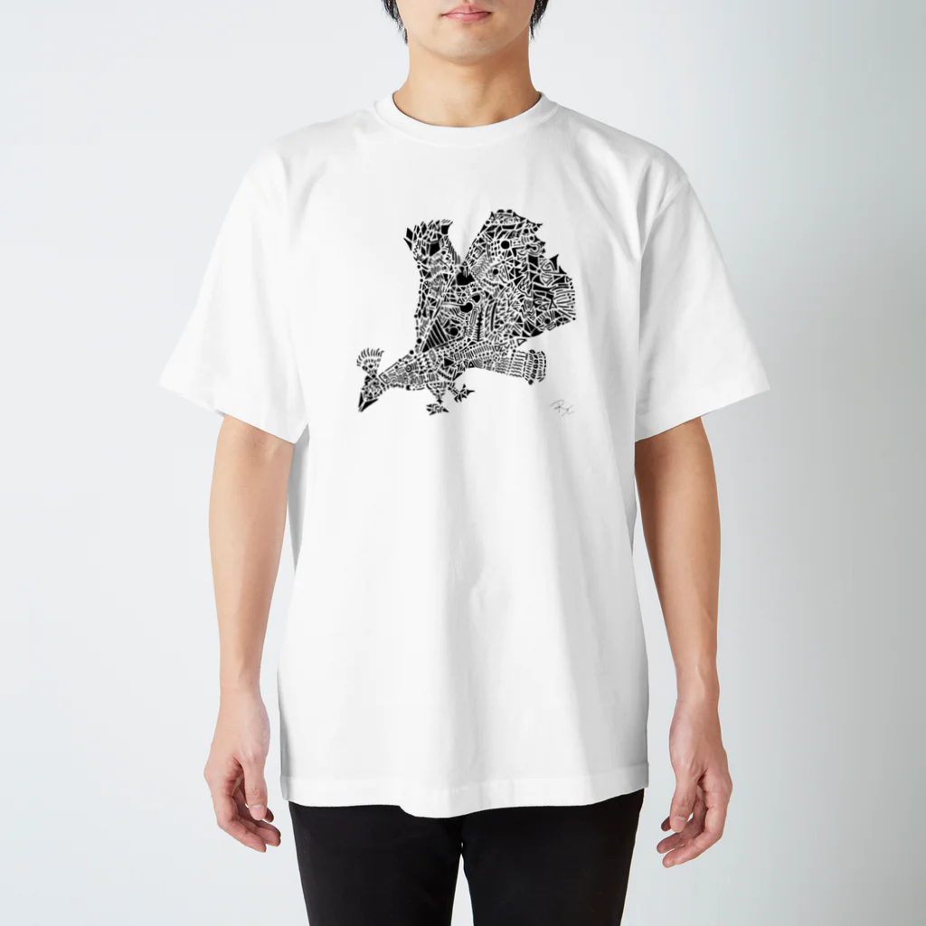 Unity  earth (ここぺり)の鳳凰 Regular Fit T-Shirt