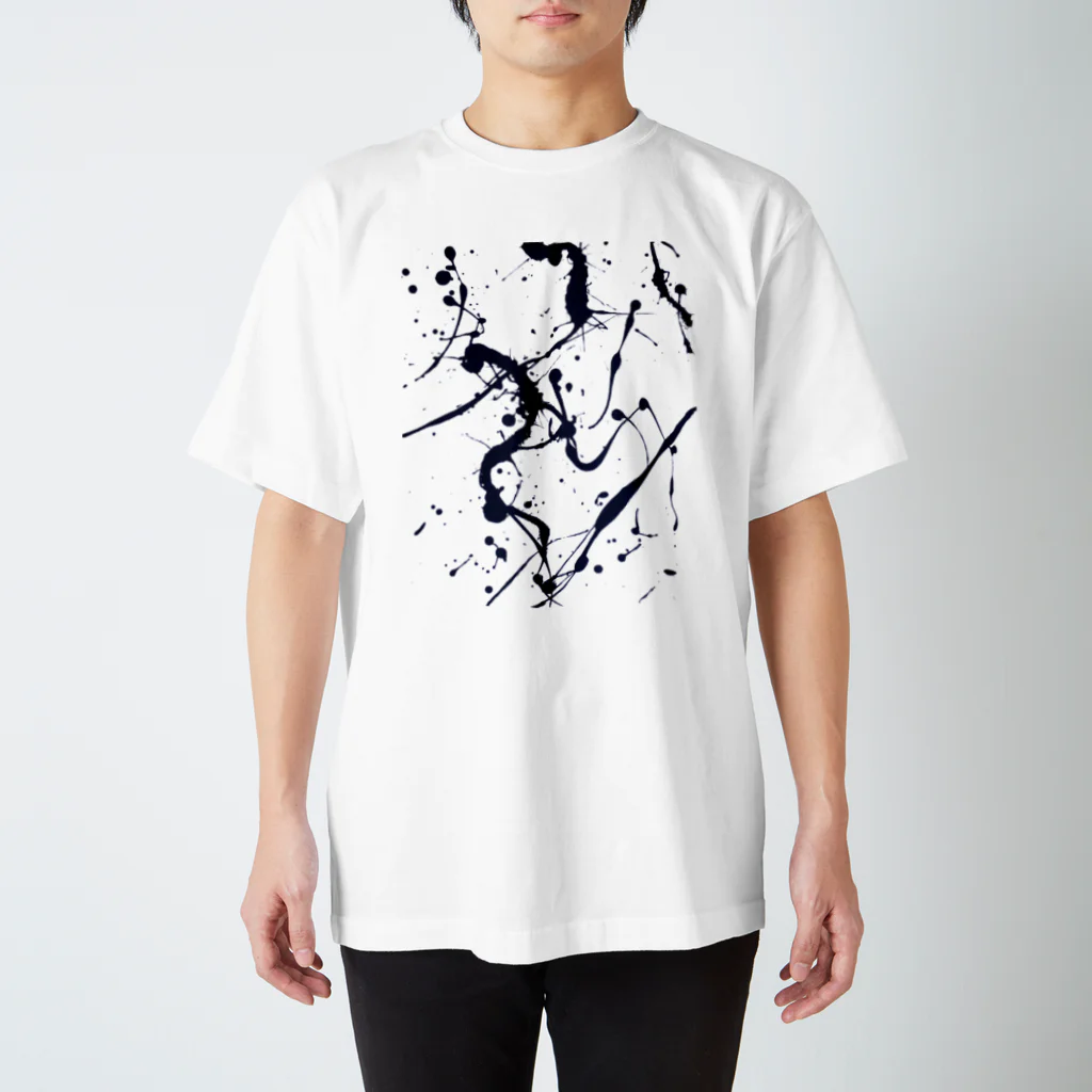 Rebirth Art StudioのBLACK INK 001 Regular Fit T-Shirt