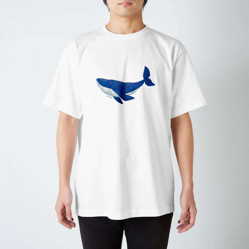 yokohama_hoshiのふねがうかぶくじら Regular Fit T-Shirt