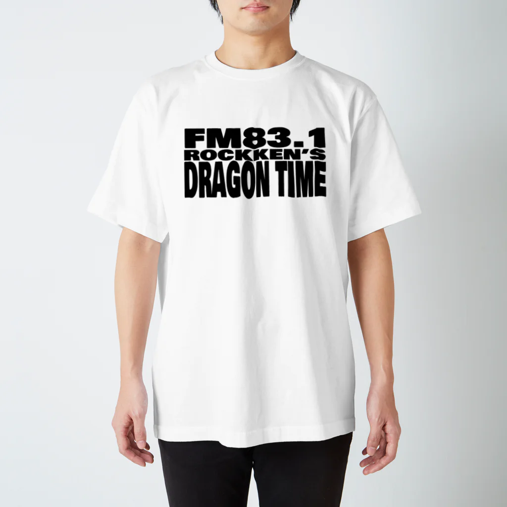 SHOP 六のドラゴンタイムロゴ Regular Fit T-Shirt