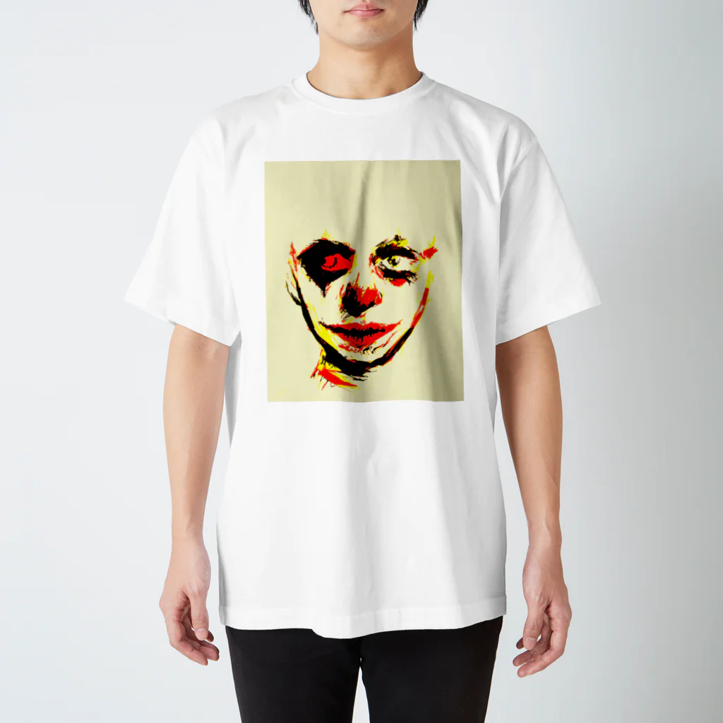 昆布しょうゆのclown mellow スタンダードTシャツ