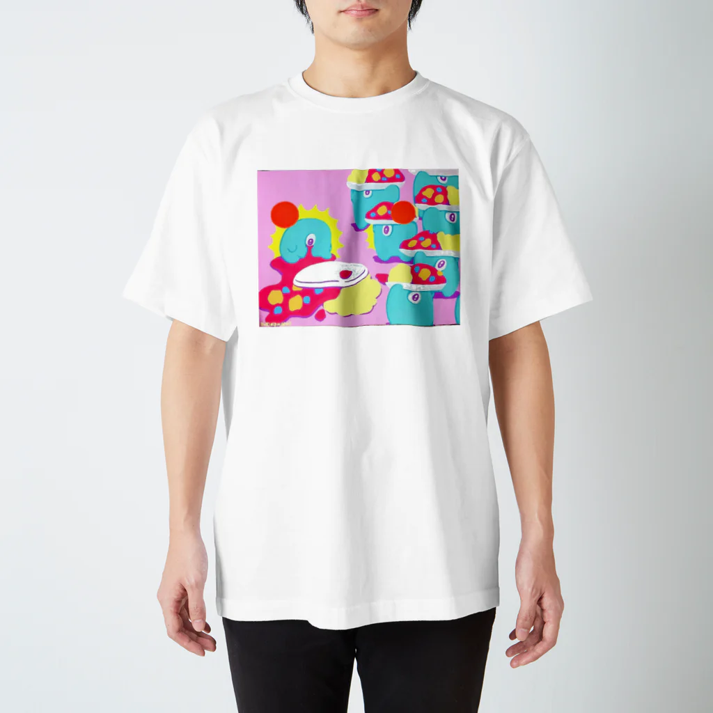 おもち屋のえいりあん食堂 Regular Fit T-Shirt