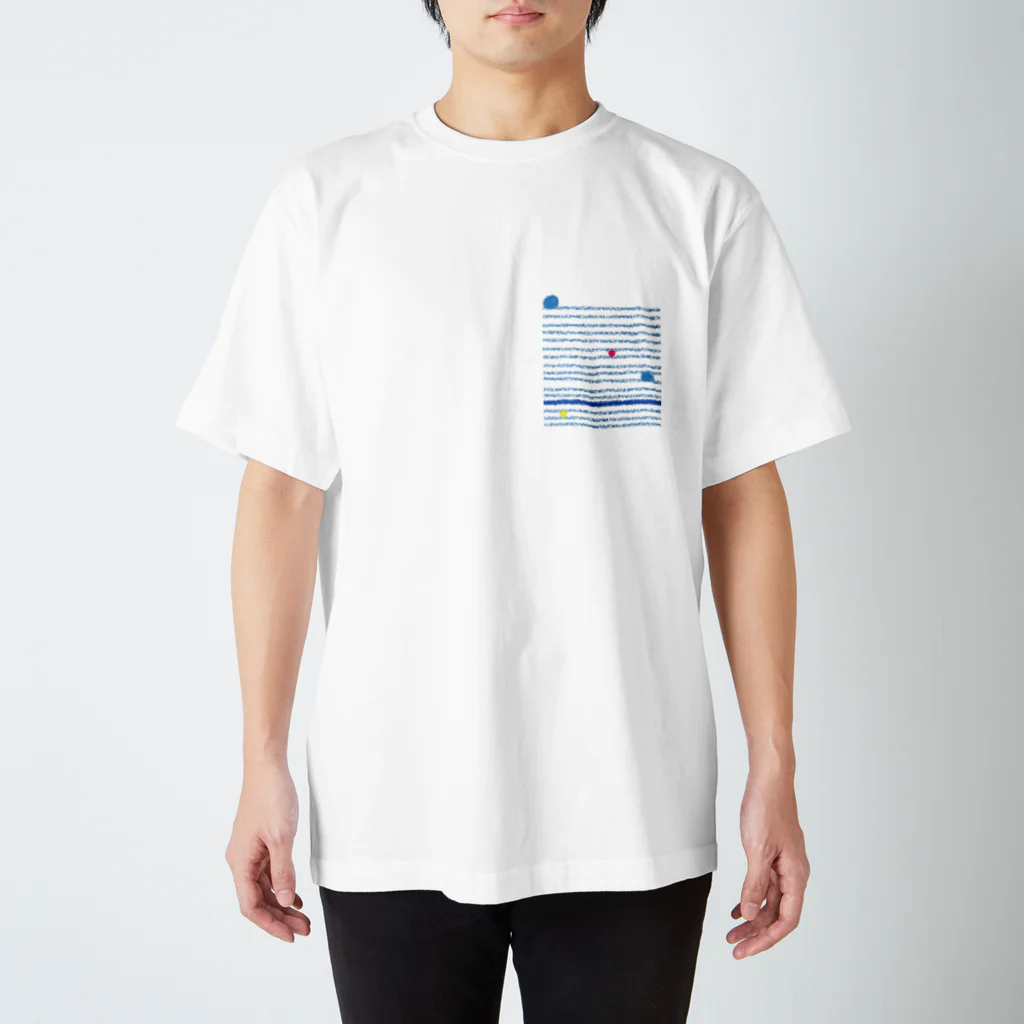 MIJINKOBEのそれぞれのいち Regular Fit T-Shirt