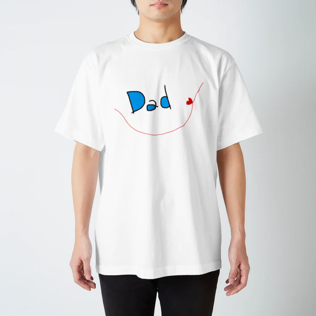 yaccoiroの家族お揃いTシャツ　お父さん スタンダードTシャツ