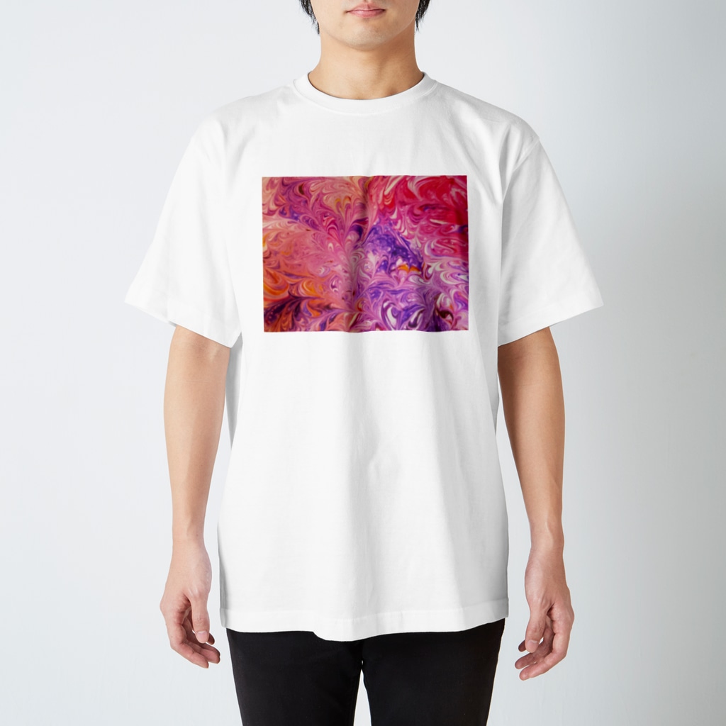 ルカルカのマーブル Regular Fit T-Shirt