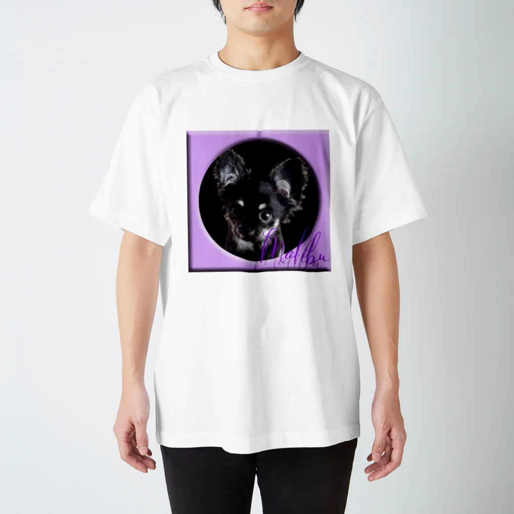ぬくもふ屋　【猫 犬の似顔絵描き】のmalibu Regular Fit T-Shirt