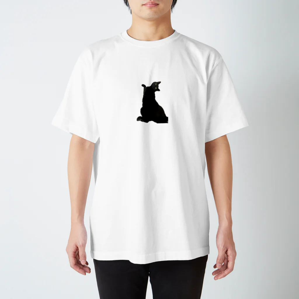 MiYABiの仰向けの猫 スタンダードTシャツ