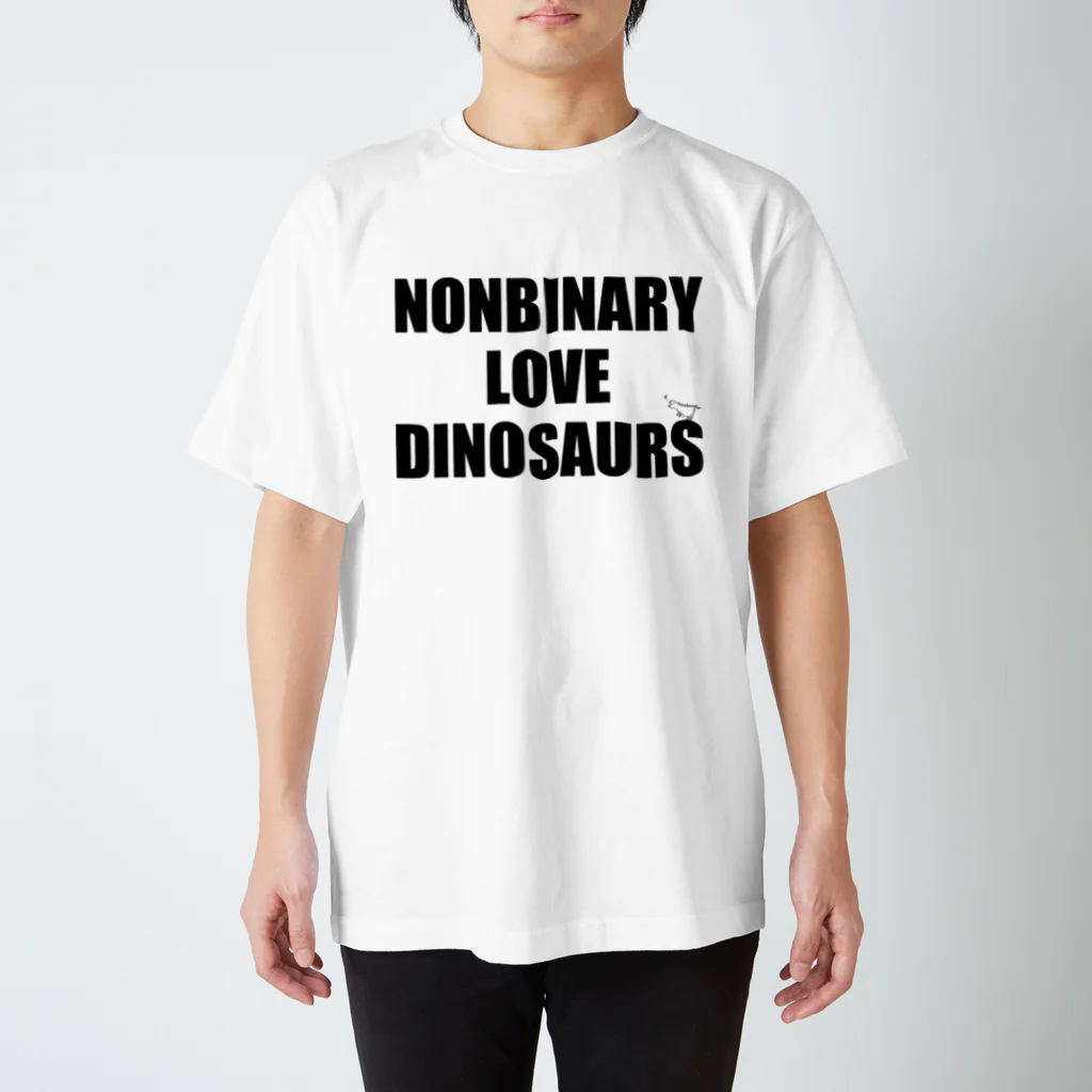 new syrupのNONBINARY LOVE DINOSAURS スタンダードTシャツ