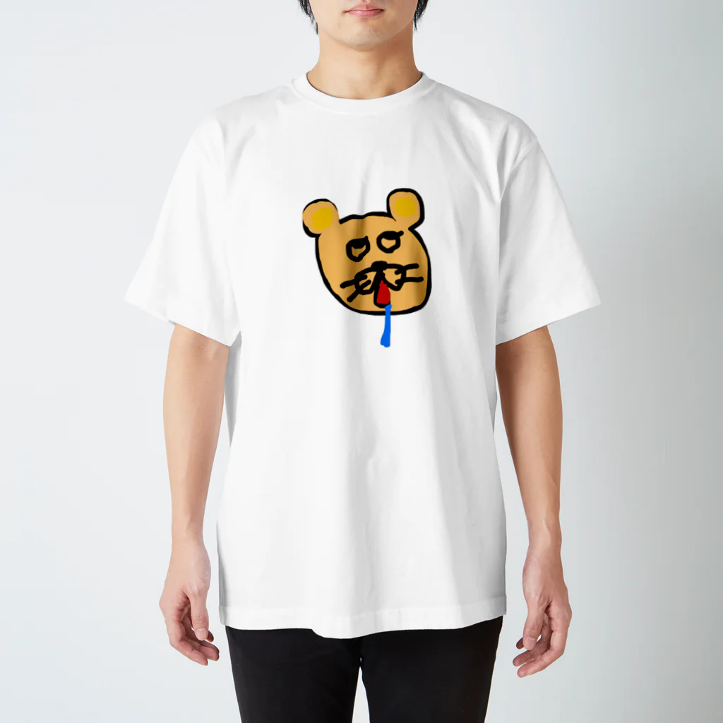 まみたすの愛犬写真・手描きSHOPの動物 スタンダードTシャツ