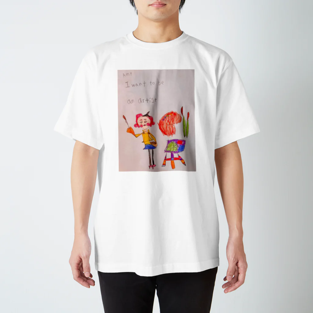 kanalondonerのI want to be an artist. スタンダードTシャツ