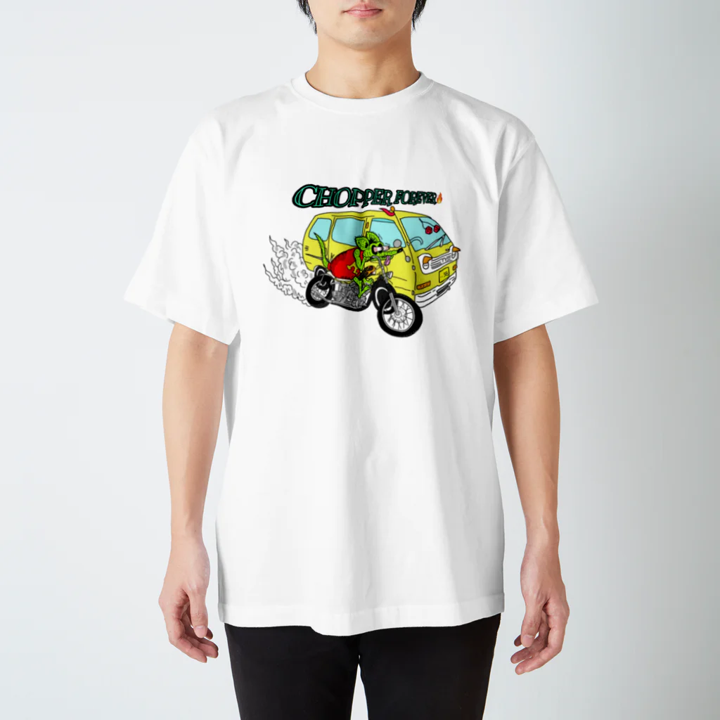 chopperrrのRAD CHOPPER スタンダードTシャツ