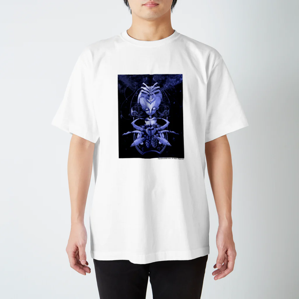 徳富 喜翔の生命_宇宙（ブルーTV） スタンダードTシャツ