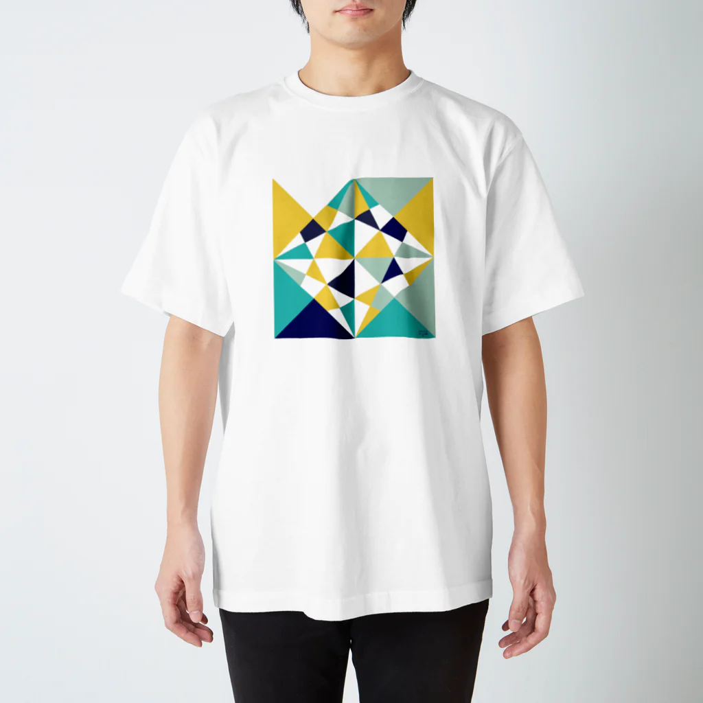 Yasuko.Mのエメラルドの抽象画 スタンダードTシャツ