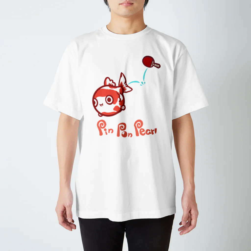 AINE RIUMのピンポン🏓パールTシャツ スタンダードTシャツ