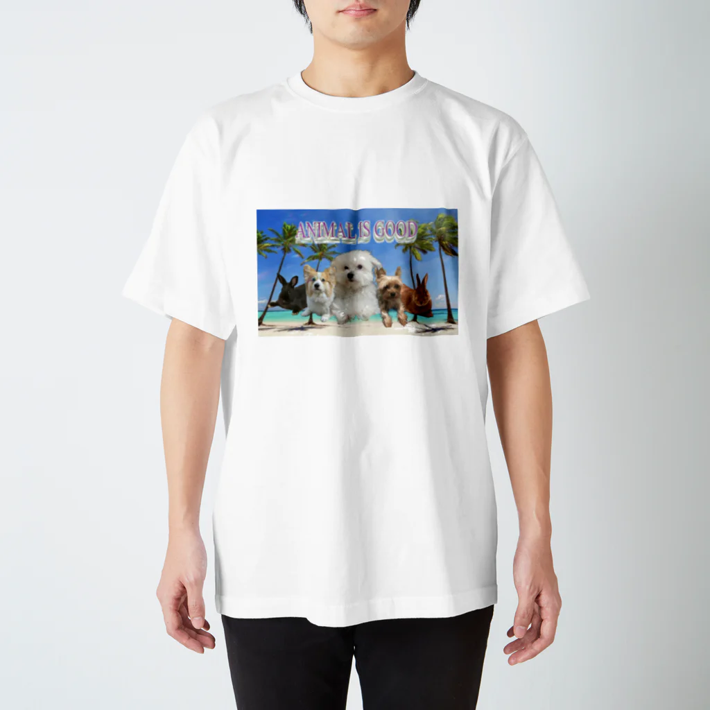 ANIMAL IS GOODの動物は良い スタンダードTシャツ