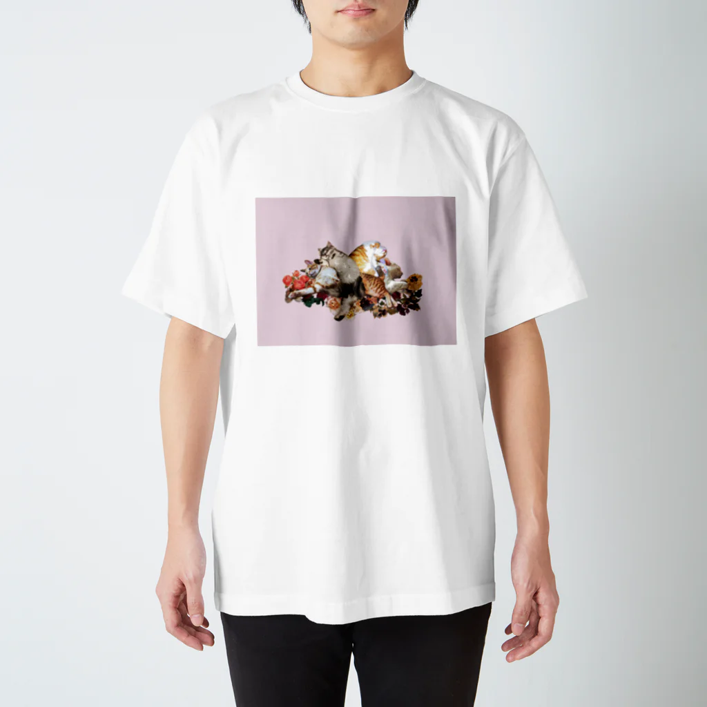 ANIMAL IS GOODの眠猫 スタンダードTシャツ