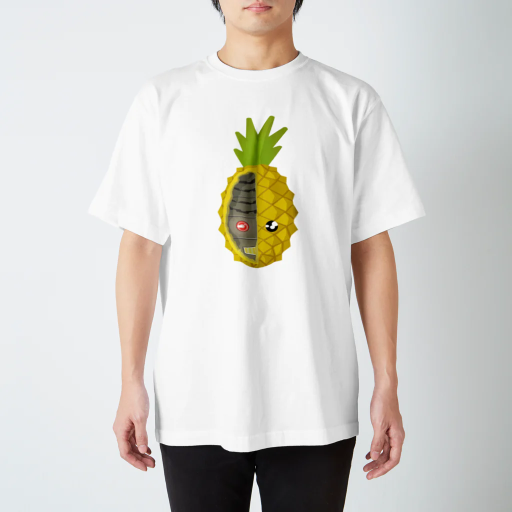えりすん(Erisun)のフルロボ パイナップル スタンダードTシャツ