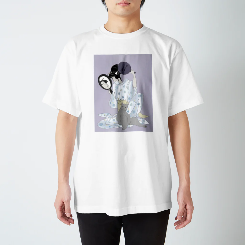 keeeeeep smilingのchill vibes スタンダードTシャツ