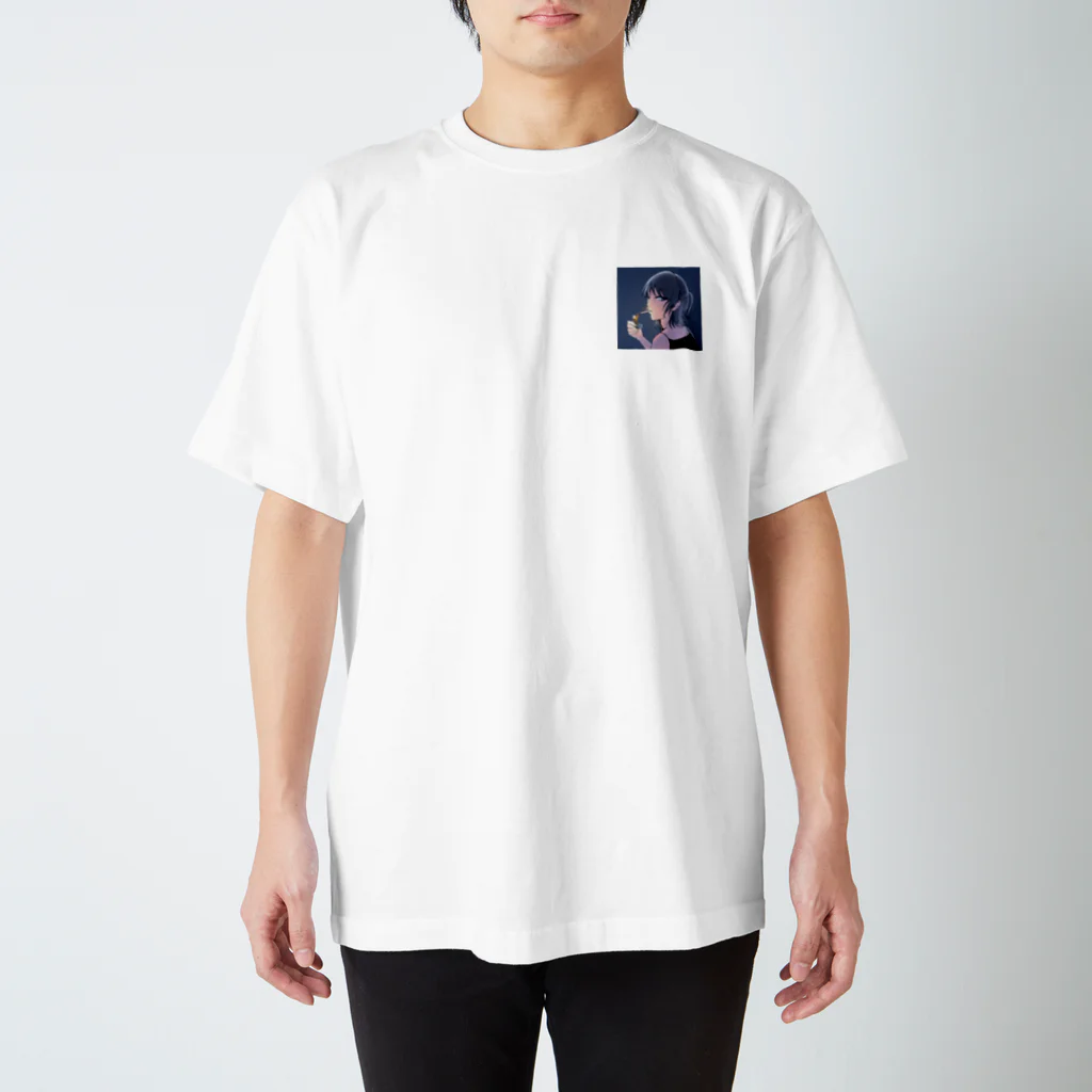 水都-ﾐﾂ-の喫煙者女子 Regular Fit T-Shirt