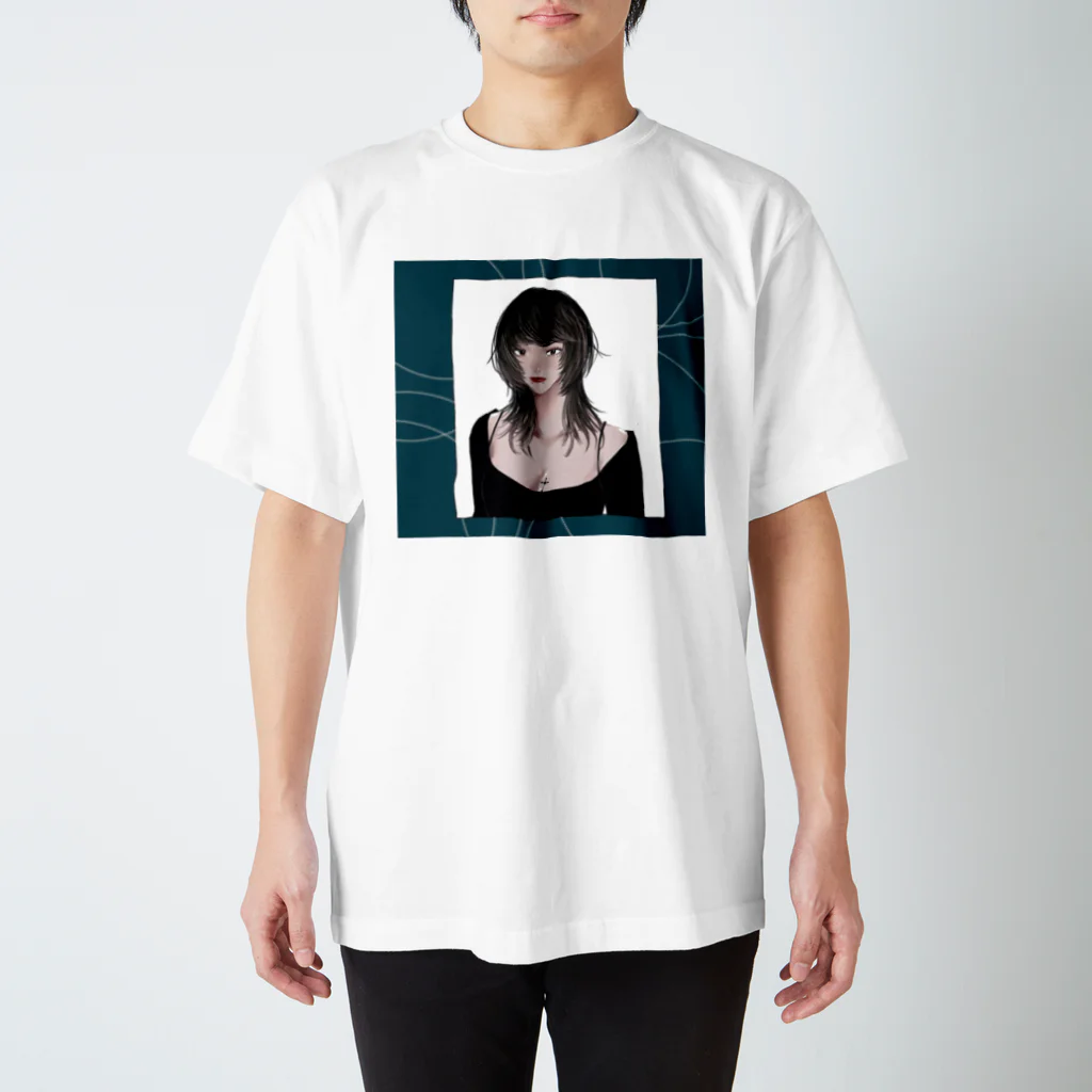 えびうまうまのかっこいお姉さんTシャツ Regular Fit T-Shirt