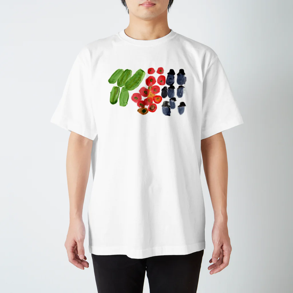 中林ういの夏野菜 スタンダードTシャツ