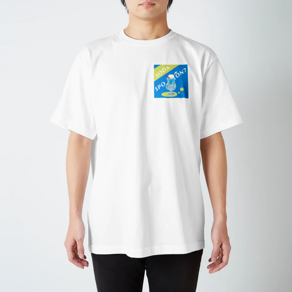 SODASPOOOOOOOOON?のSODASPOON?オリジナルグッズ スタンダードTシャツ