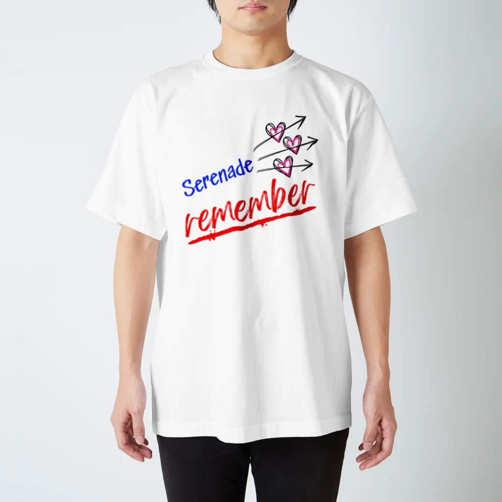 Serenade Rock'N'Roll GoodsのSerenadeTシャツ3 Regular Fit T-Shirt