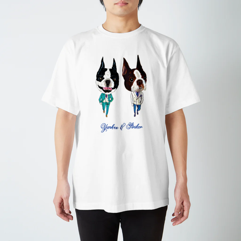 Dog On Boardのヤンキーストライカー Regular Fit T-Shirt