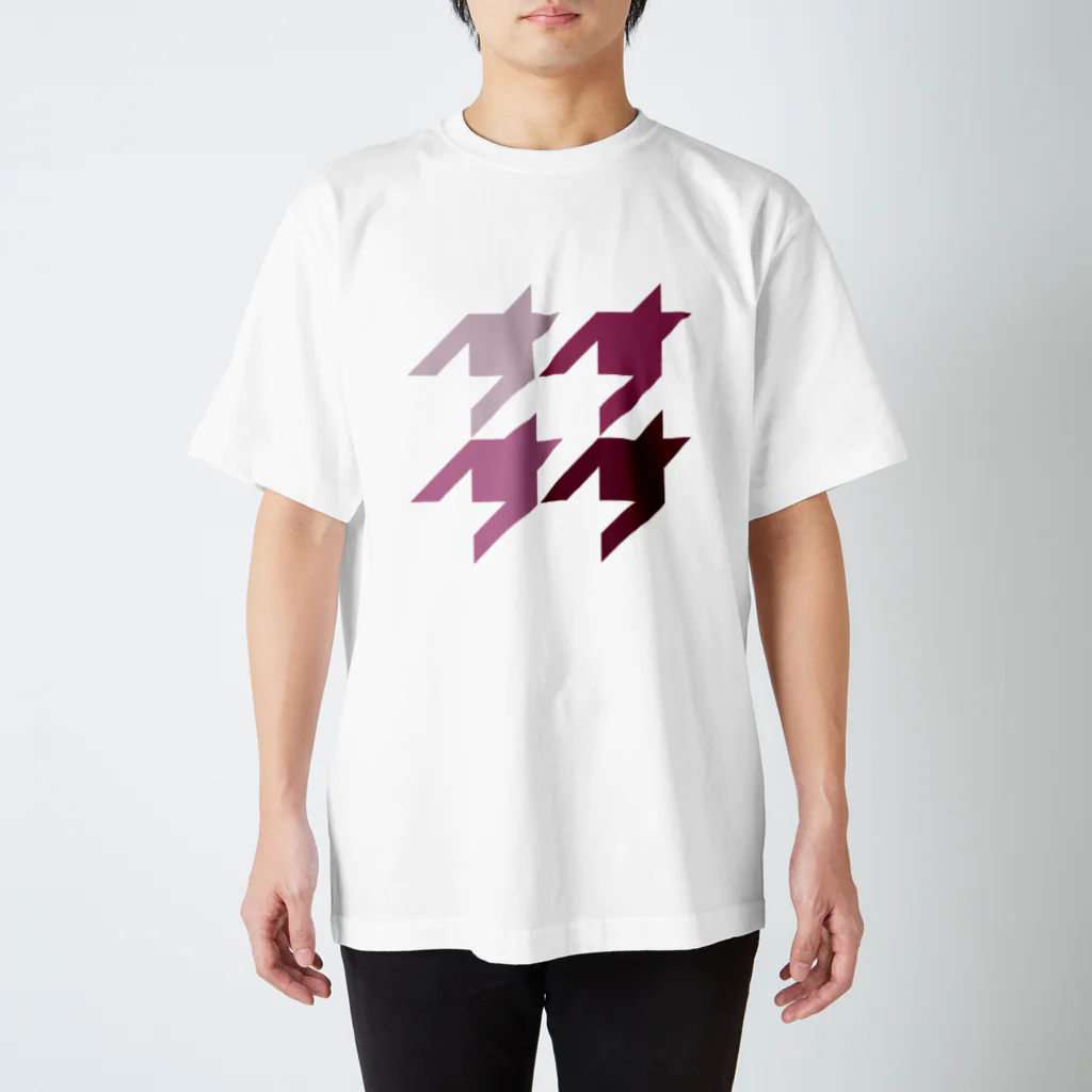 Infledge DesignのCHIDORI PUR スタンダードTシャツ