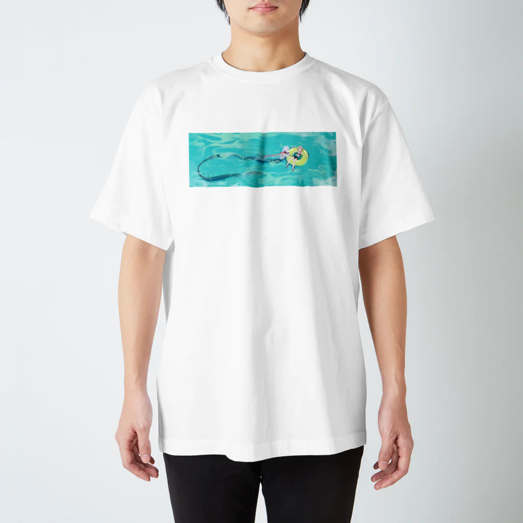 UmiUchiの人魚と少女 Regular Fit T-Shirt