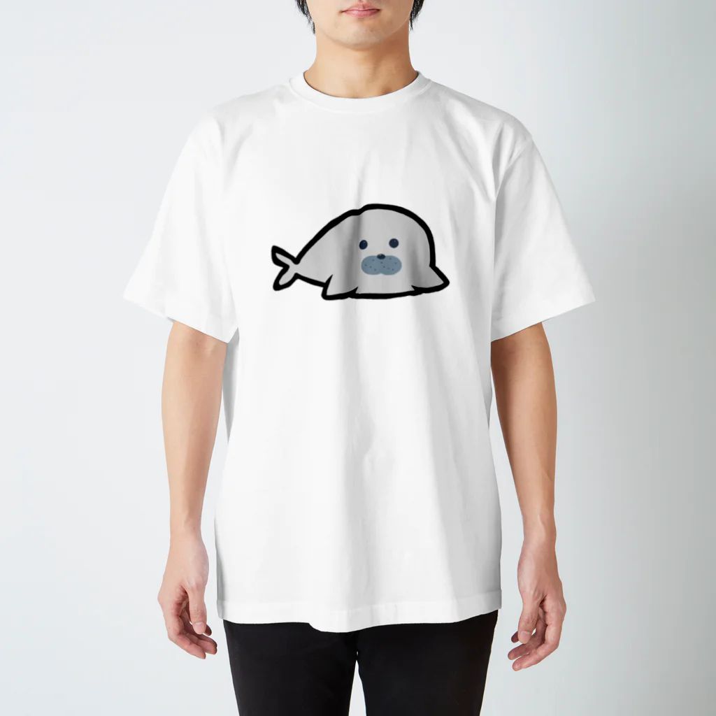 ゆんのあざらしくん達 スタンダードTシャツ