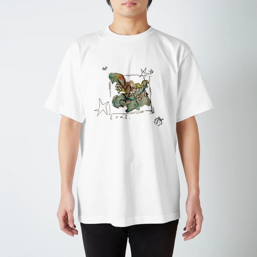 Macomako_sushiのLeaf. スタンダードTシャツ