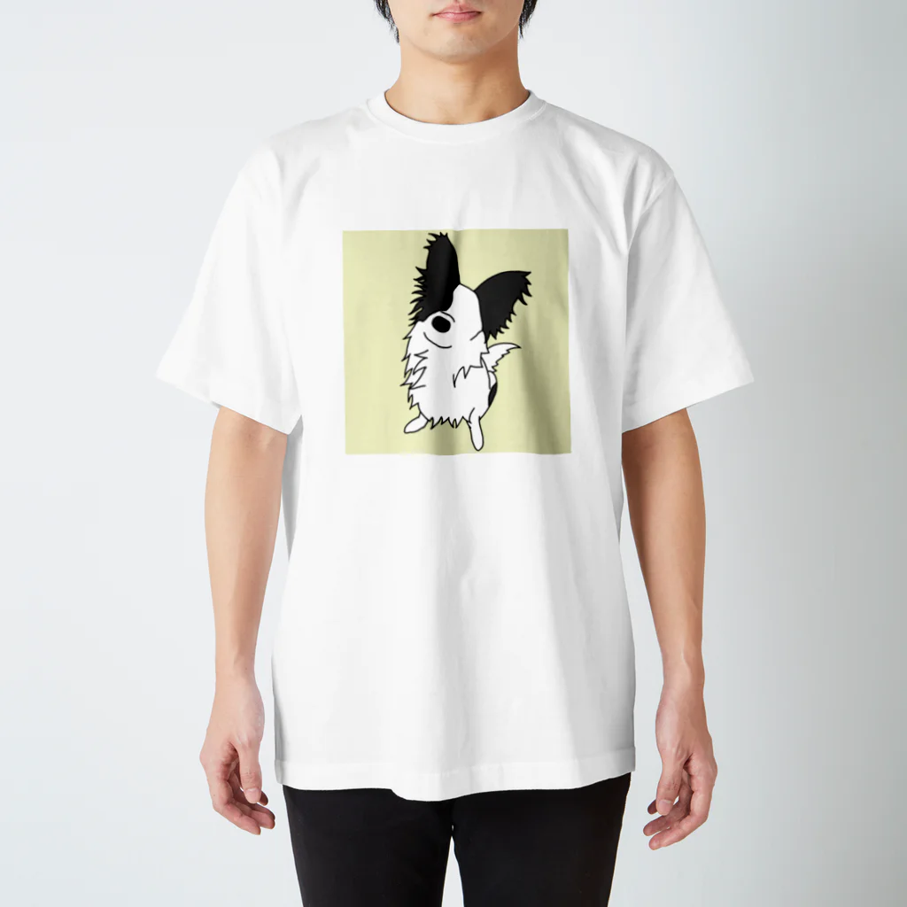 ange.のうわめづかいわんこ Regular Fit T-Shirt