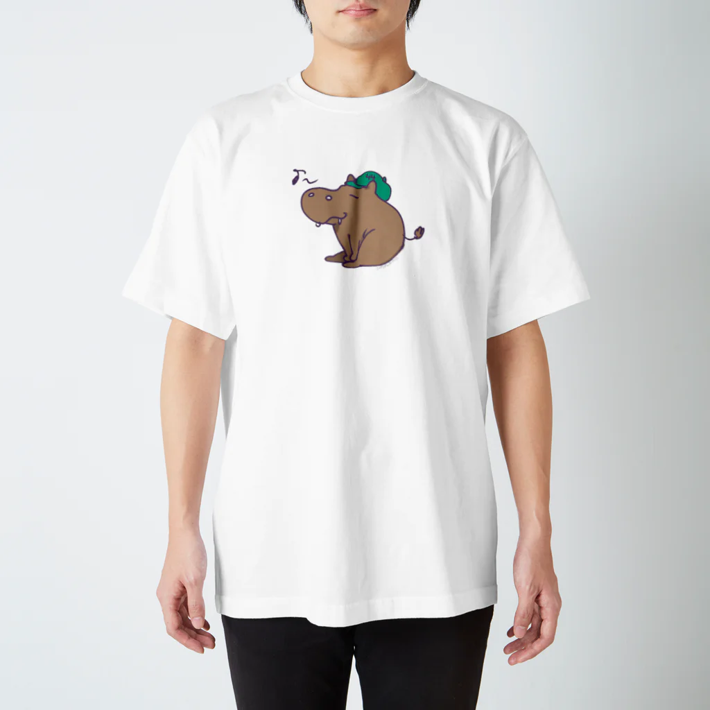 🥖こげぱん🐾のこげぱんカバ？ Regular Fit T-Shirt