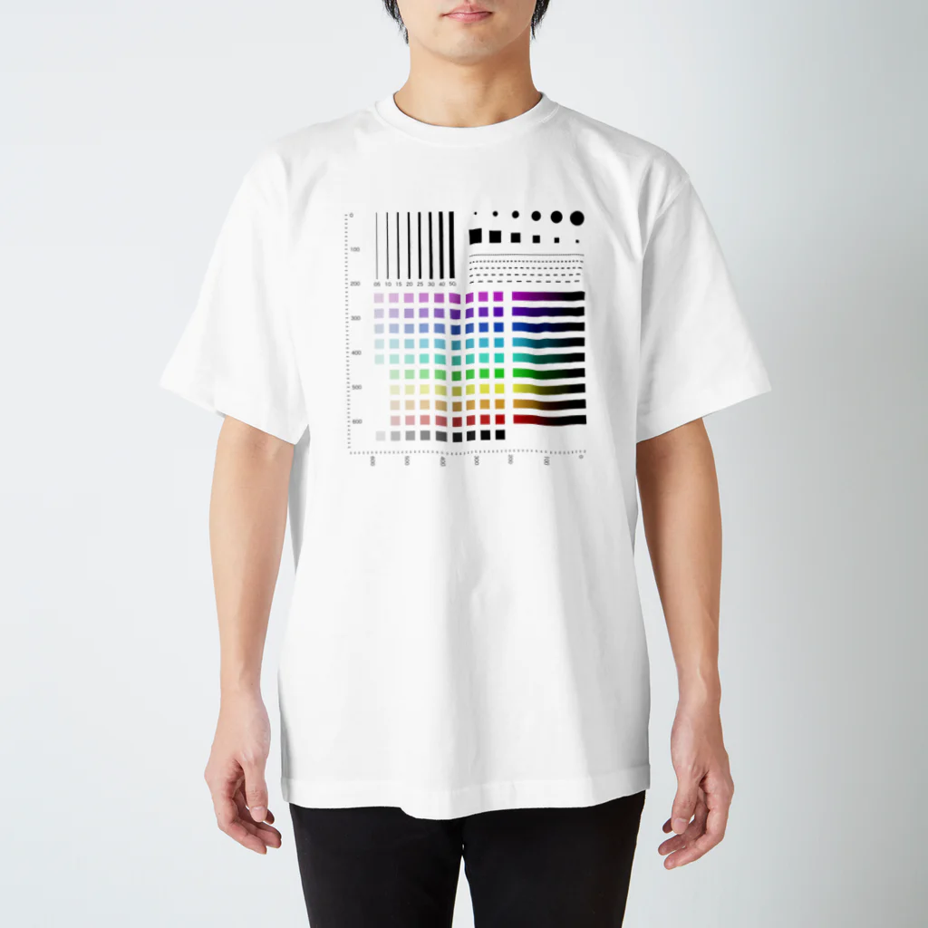 huroshikiのColor sample スタンダードTシャツ